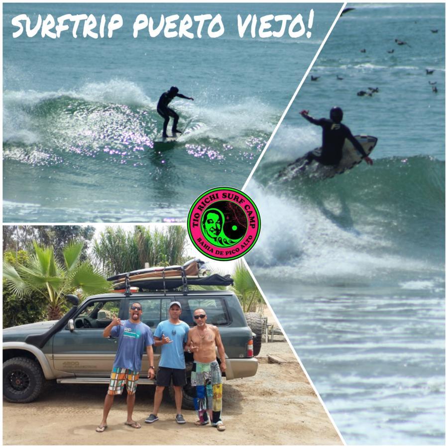 Auberge de jeunesse Tio Richi Surfcamp à Punta Hermosa Extérieur photo